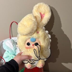 Cute Yellow Bunny Plush Toy